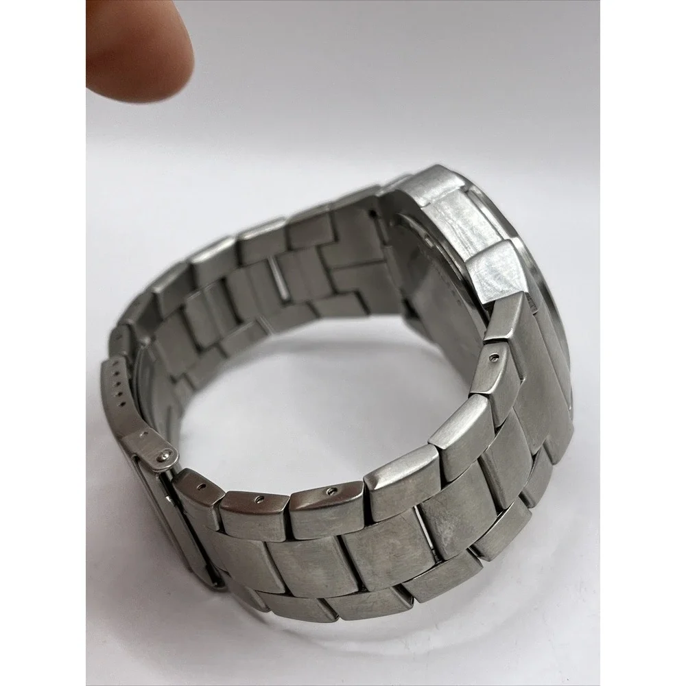 Saint Louis University Hospital Men's Quartz‎ Watch Silver Tone- New Battery